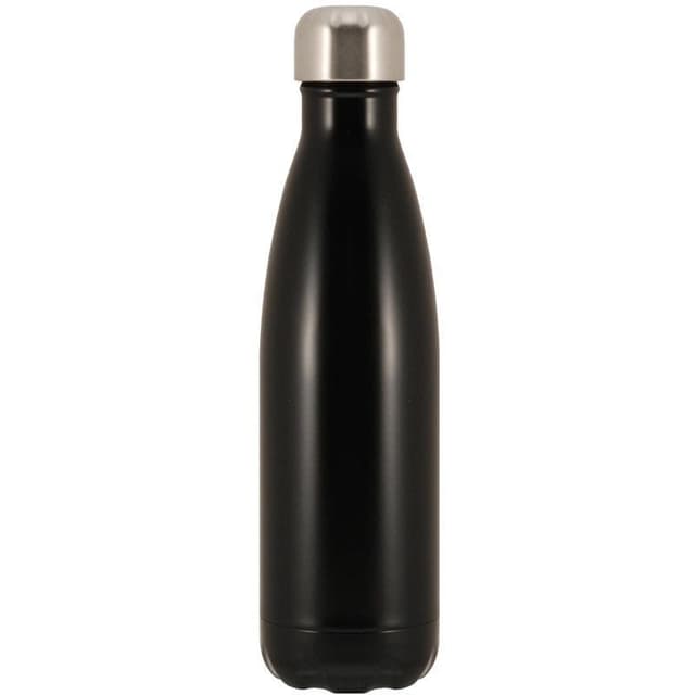 Vildmark Ståltermosflaska 0,5L svart (205041)