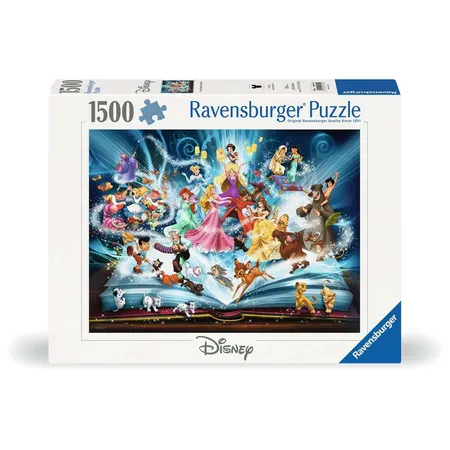 Ravensburger Puzzle - Disney´s magisches Märchenbuch, 1500 Teile
