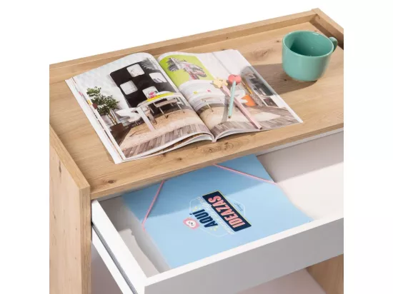 Bureau 1 tiroir Noa - L82 cm