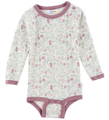 Joha Body l/ä - Wolle/Bambus - Off White/Rose