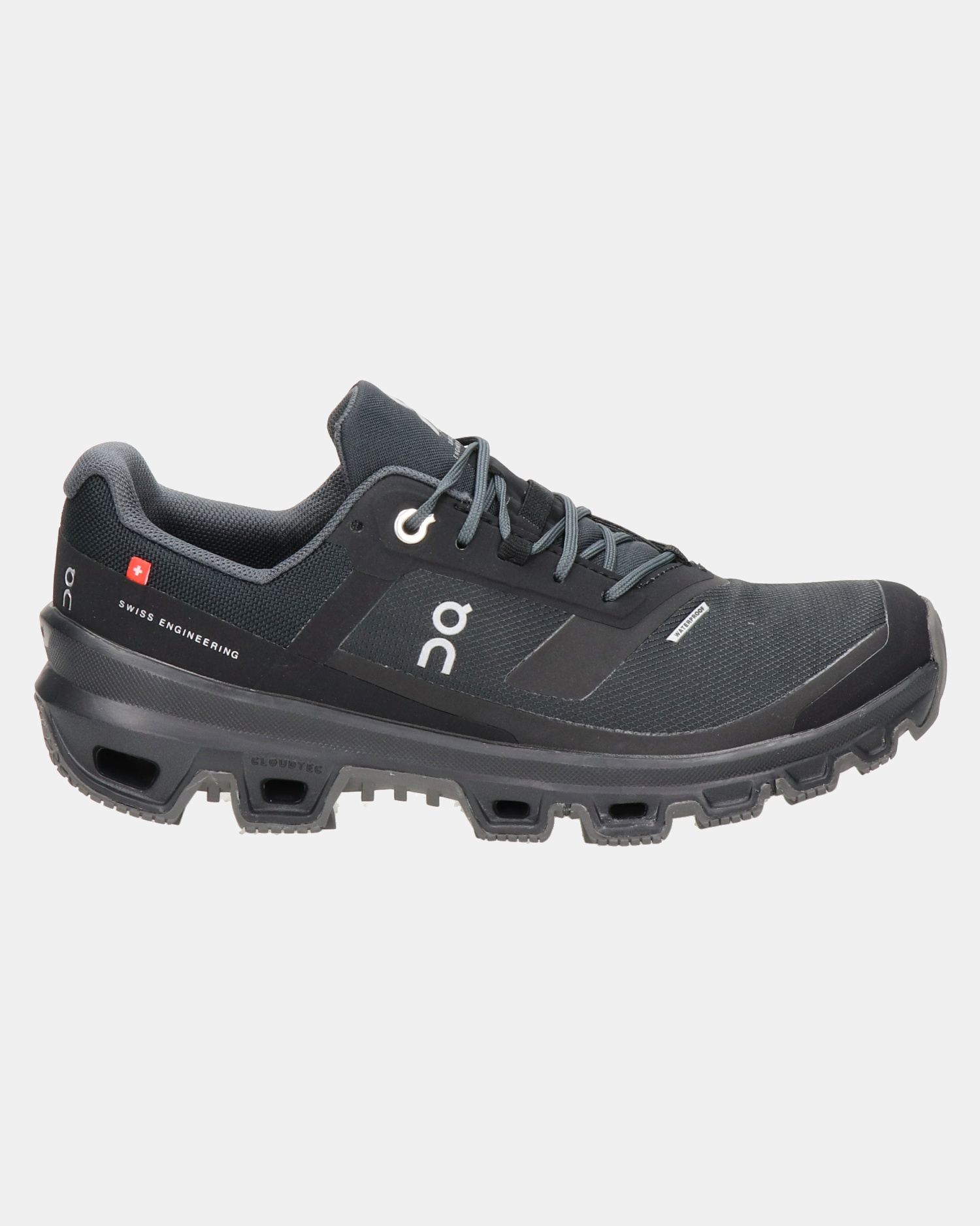 On Running QC Cloudventure Wandelschoenen  - zwart