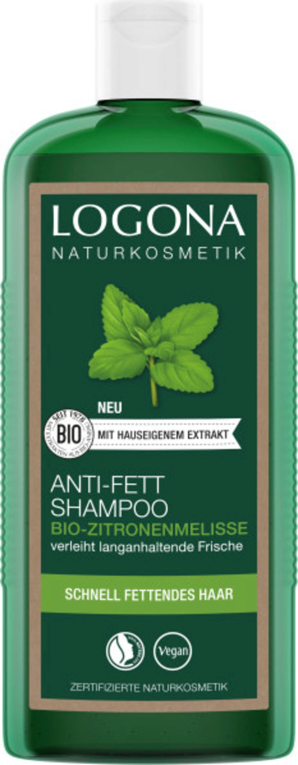 LOGONA  Anti-Fett Shampoo, 250 ml