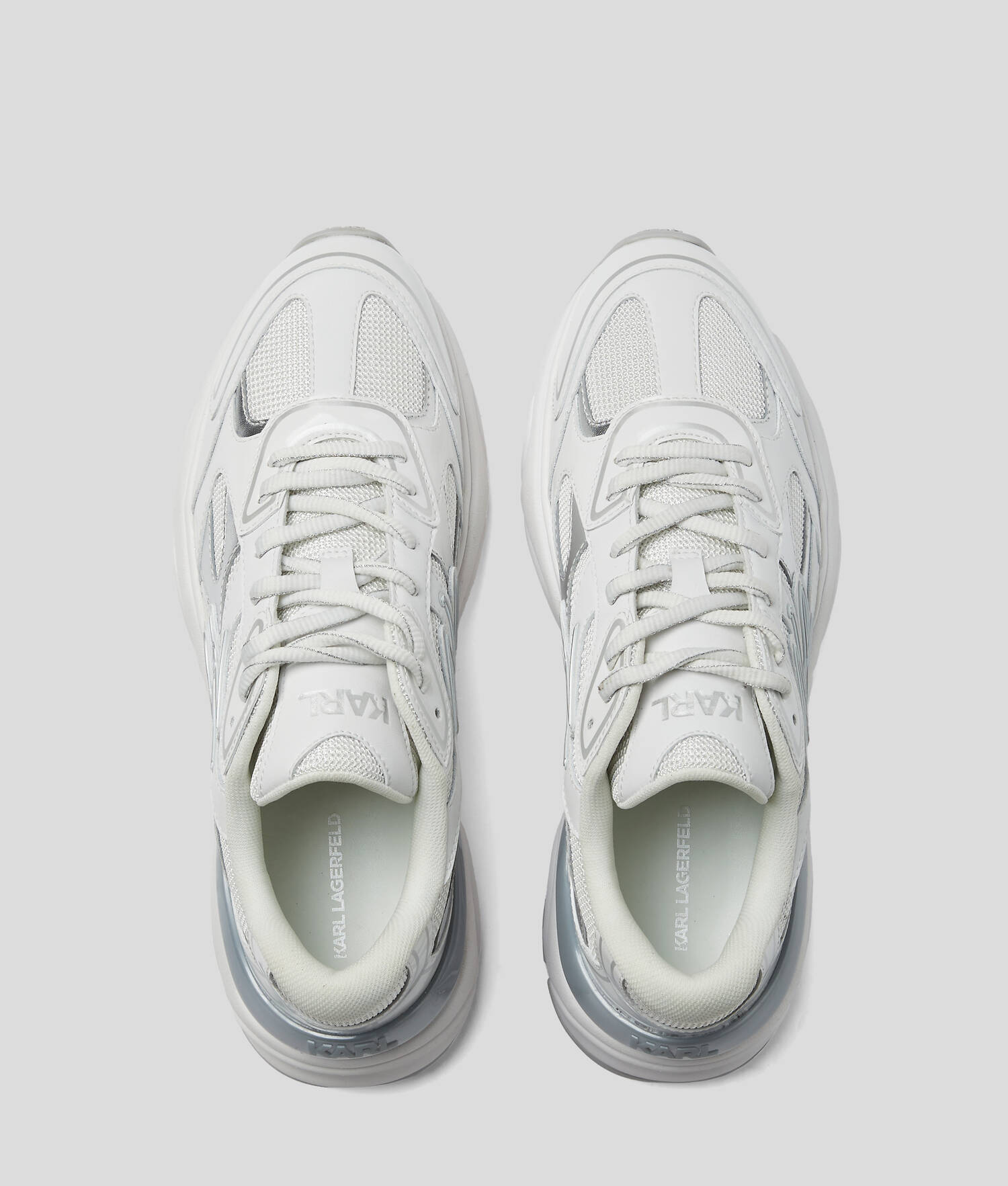 BASKETS KOMET AUTOGRAPH - Blanc/Argent