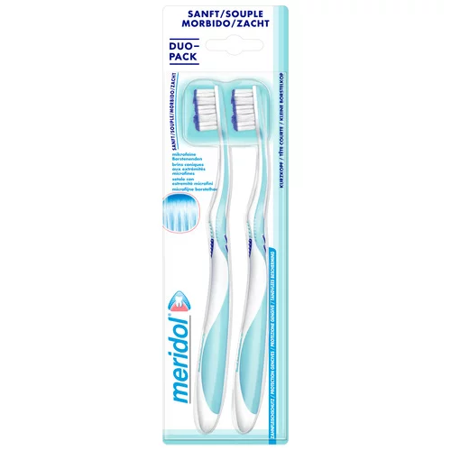 Brosse à dents Meridol Protection Gencives souple - x2
