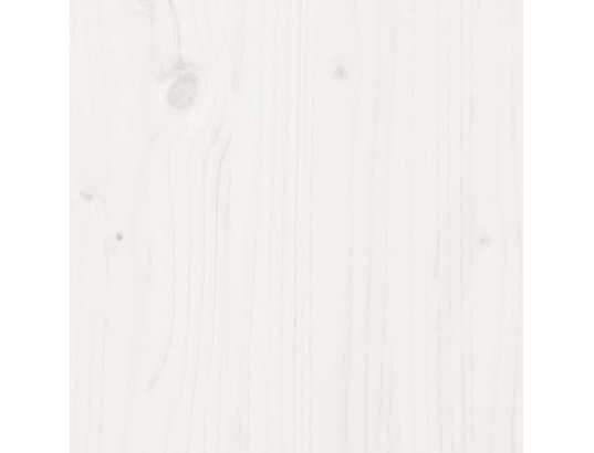 VIDAXL - Tête de lit blanc 150 cm bois massif de pin