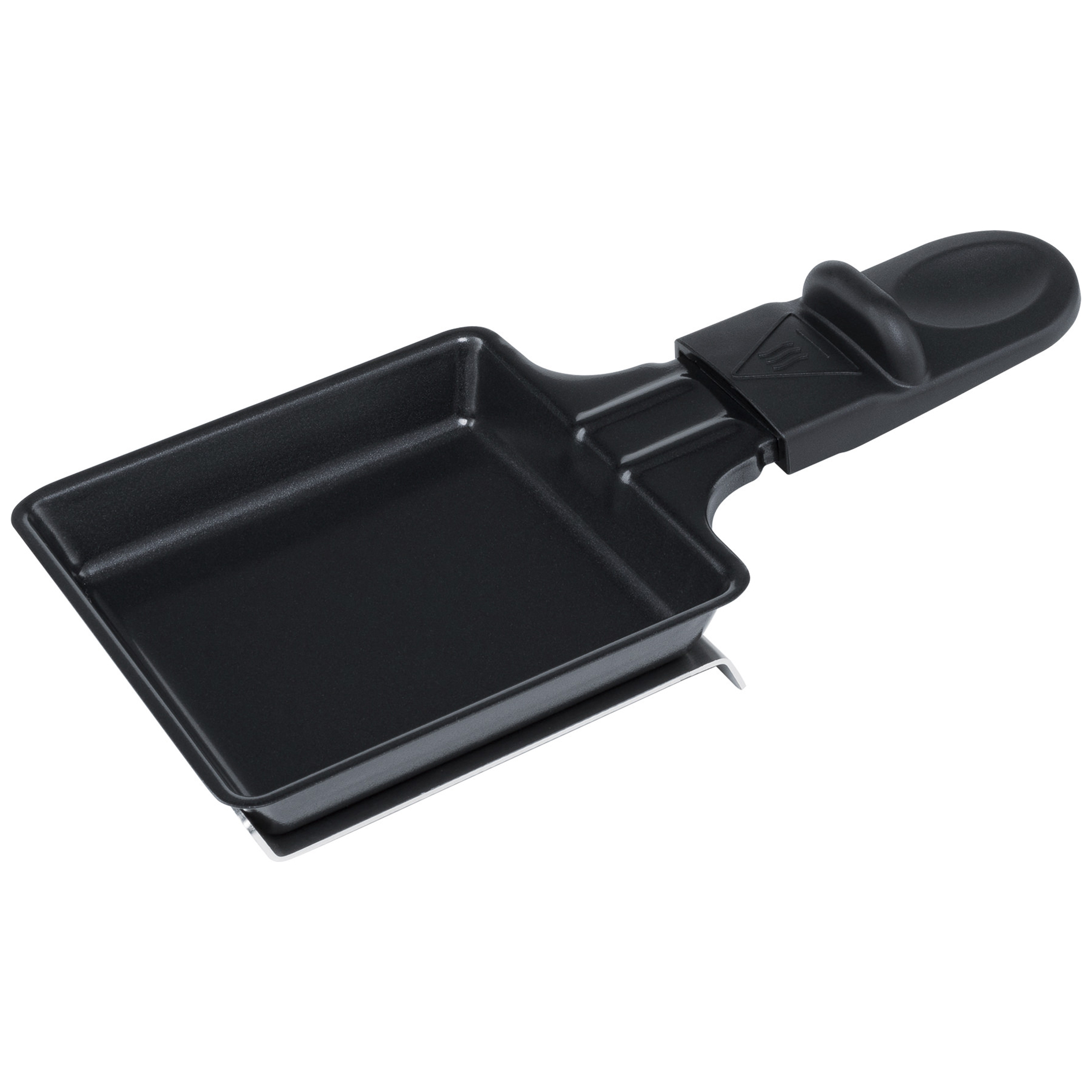 STEBA Guss-Raclette RC 104 - Edelstahl-schwarz - 4 Pfännchen