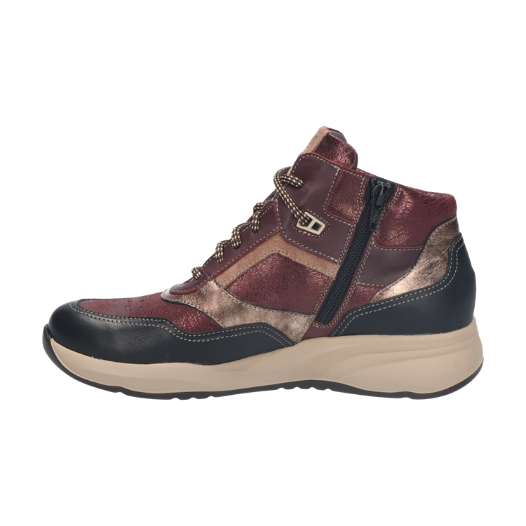 Durea 9778 wijdte K ZWART/BRUNELLO/GOUD/BORDO