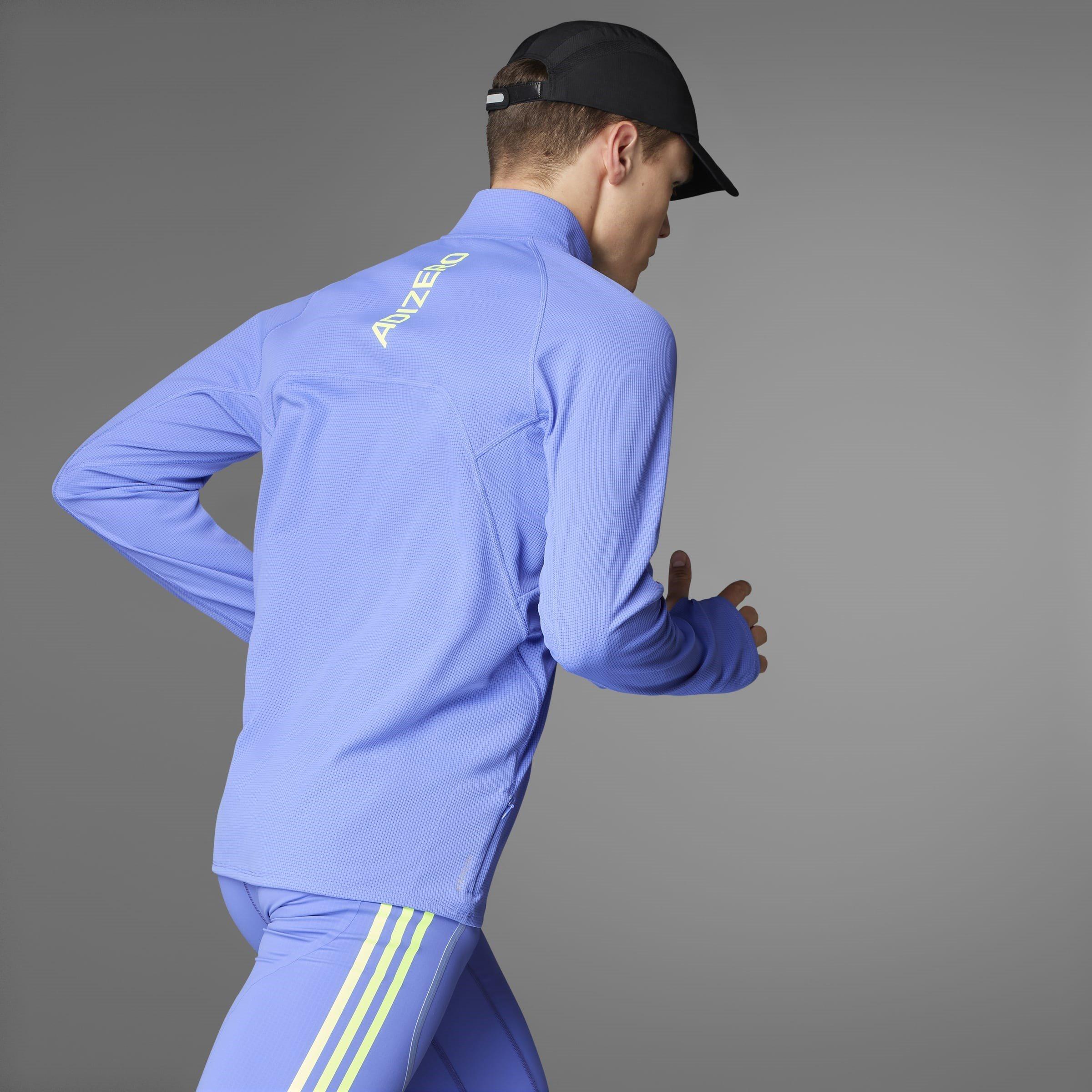 adidas Adizero RunningquarterZip Long Sleeve Top Mens