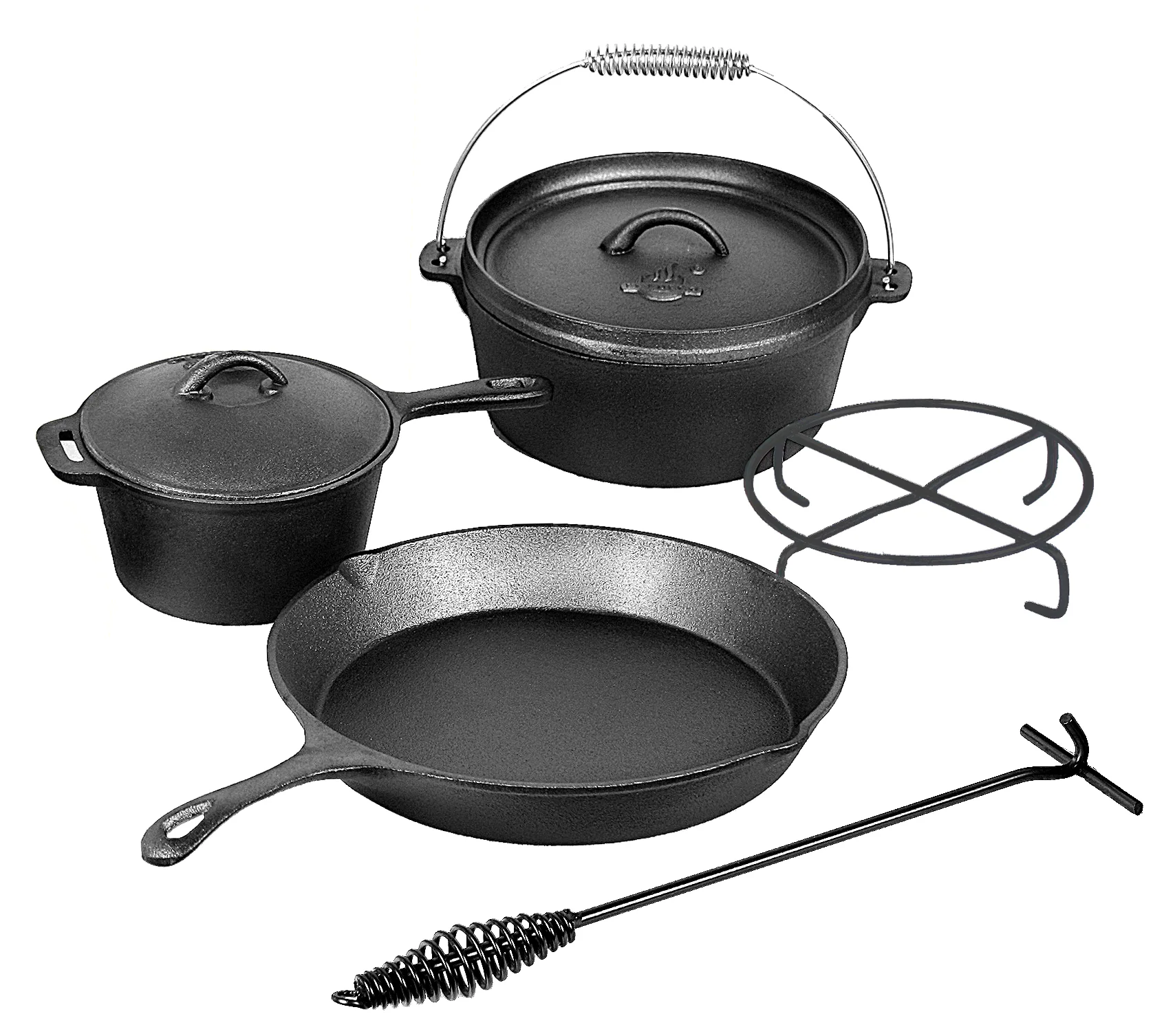 El Fuego Dutch Oven Set 5tlg.