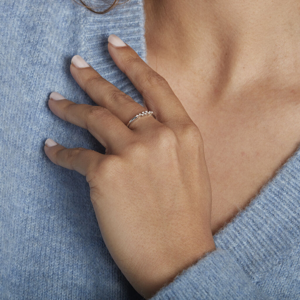 Bague Talna Or Blanc Diamant