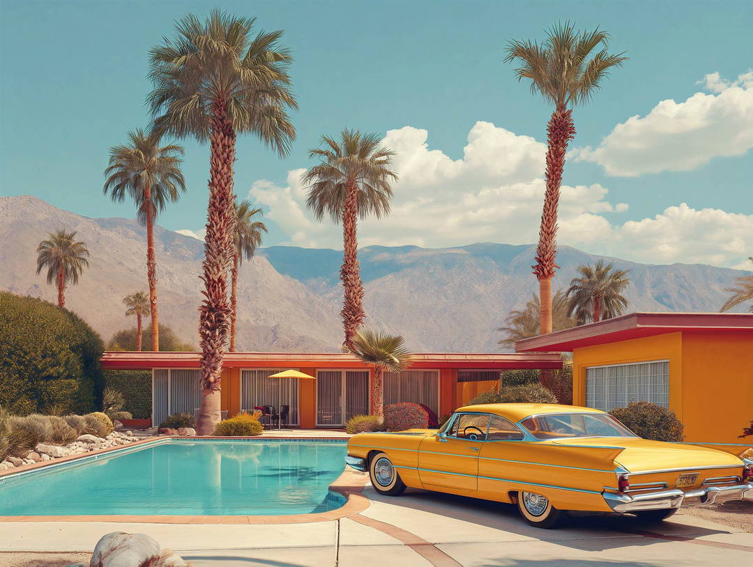 Cars & Pools 04 by Sophia Winters - Limited Edition. Edition of: 150. Signed.