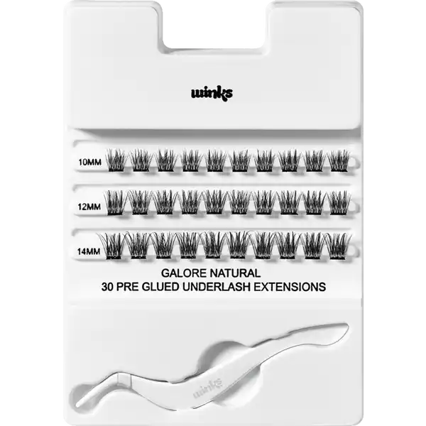 Winks Press On Lash Natural underlash extentions Wimpern