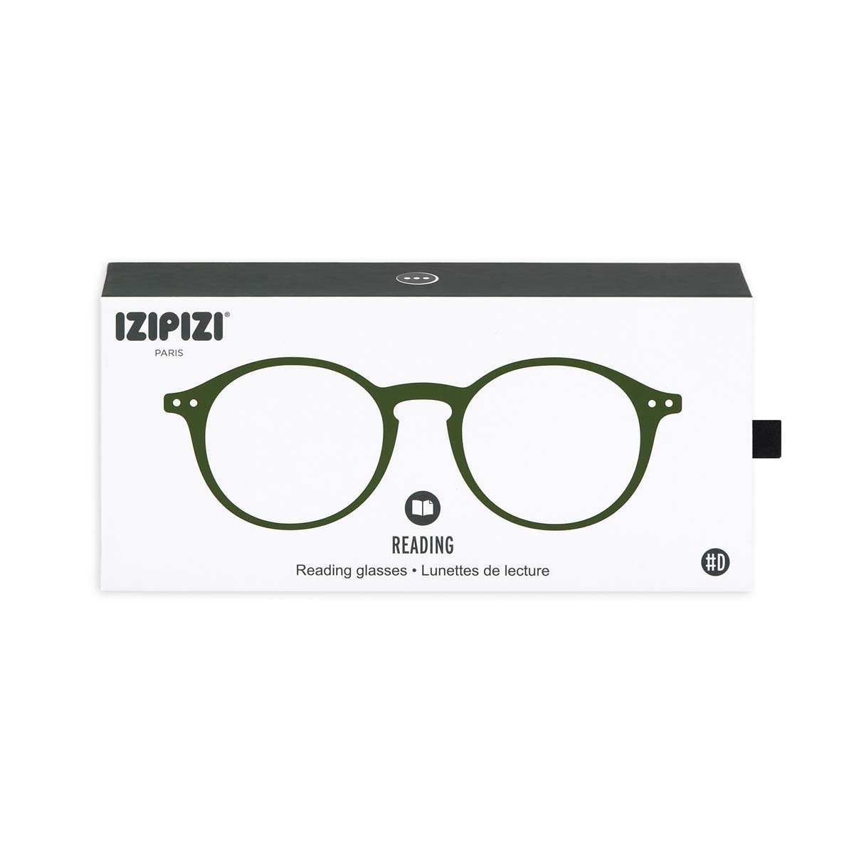 +2.50 Khaki Circular Reading Glasses: Izipizi