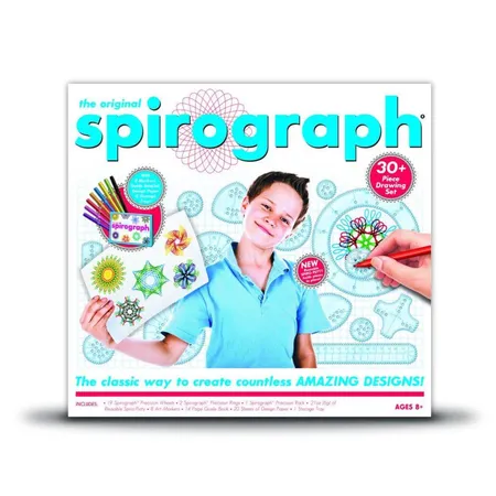 Boti Spirographkit mit Filzstiften, 30-teilig