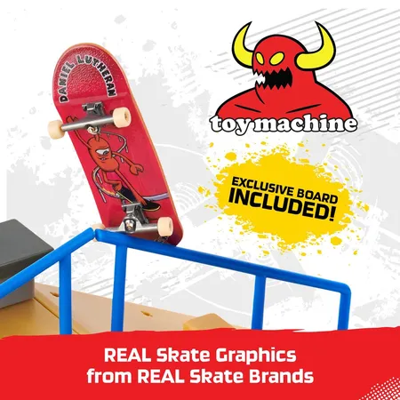 Spin Master Tech Deck, Jump N’ Grind X-Connect Park Creator, 1 Set, sortiert