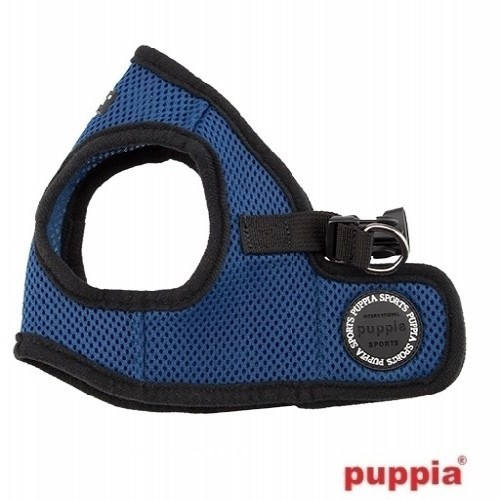 Colete peitoral macio para cães, azul royal