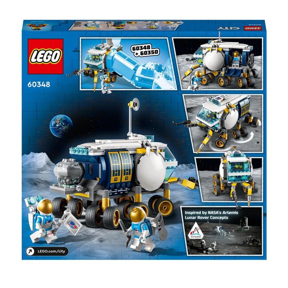 Véhicule Exploration Lunaire Lego City 60348