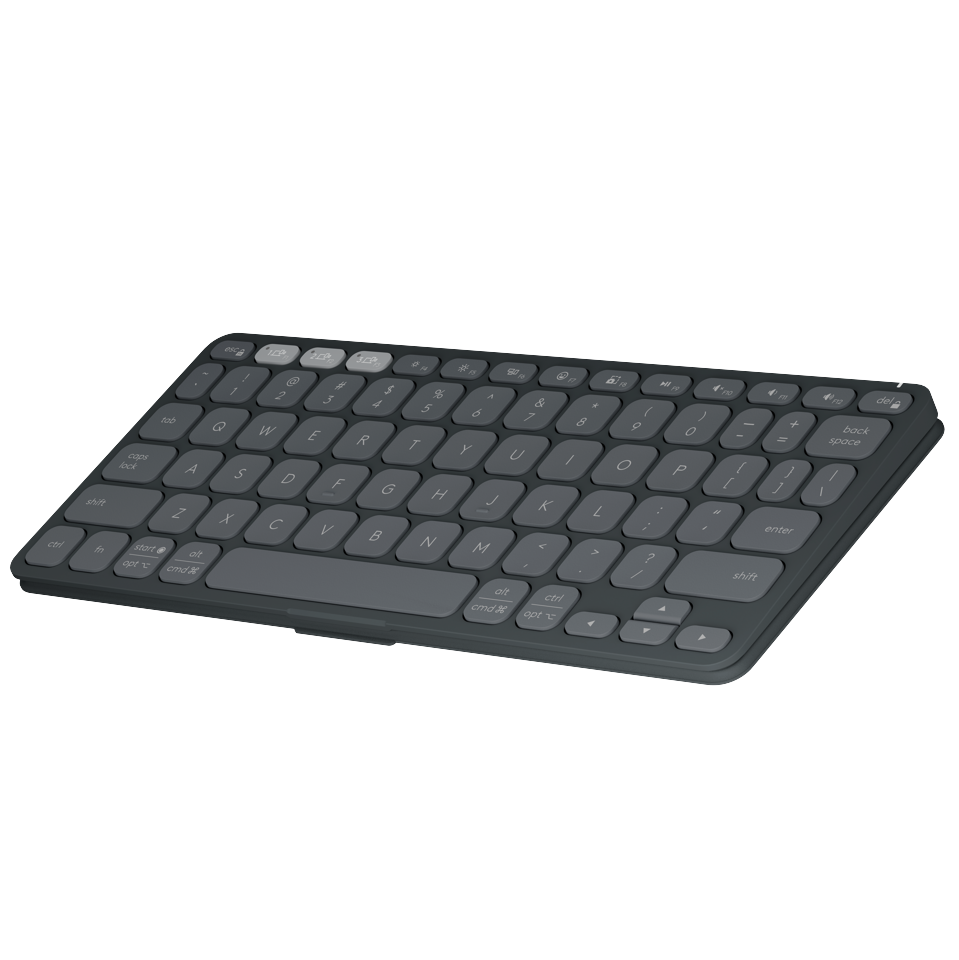 Logitech - Keys-To-Go 2 bærbart trådløst tastatur til tablets - nordisk