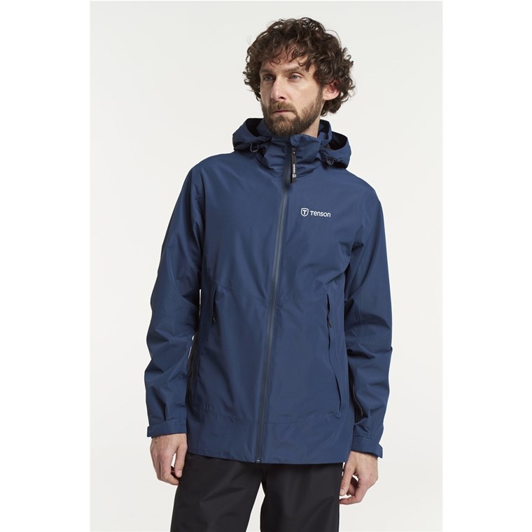 Tenson Winga Rain Jacket Men Black