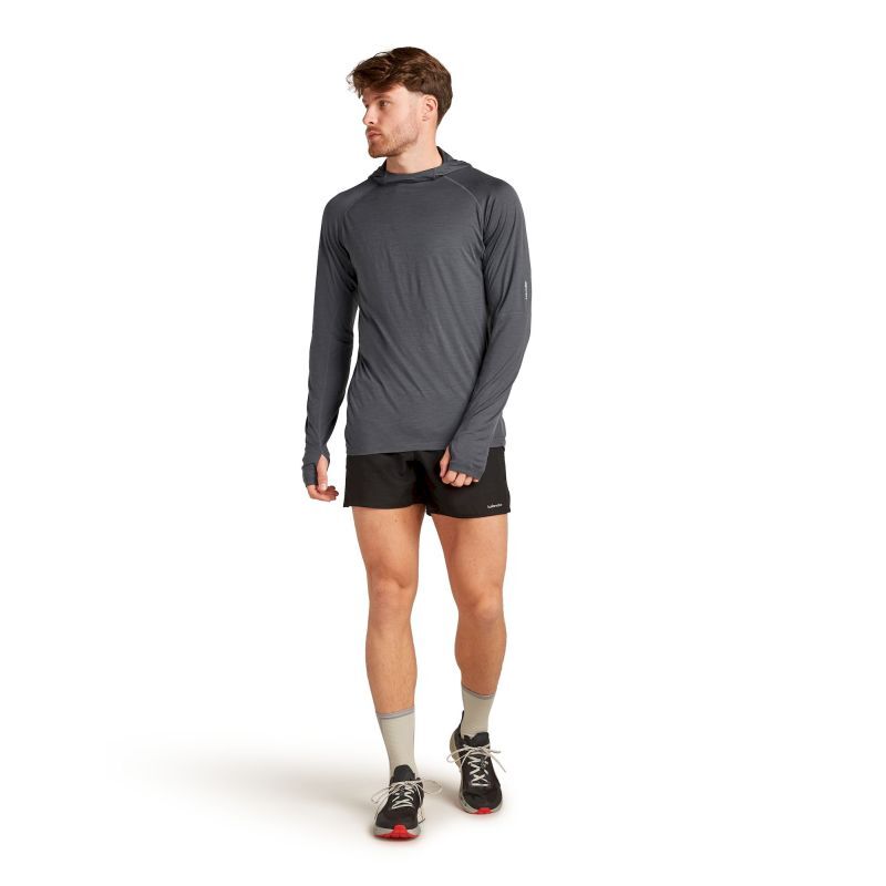 150 MerinoFine Ace LS Hoodie - Sweatshirt en laine mérinos homme