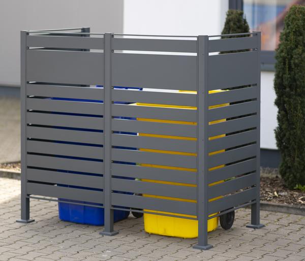 Westmann Mülltonnenverkleidung Planum 2er