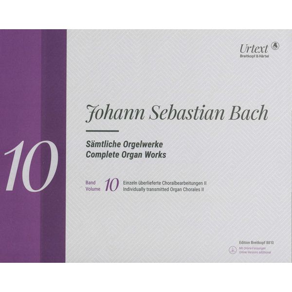 Breitkopf & Härtel Bach sämtliche Orgelwerke