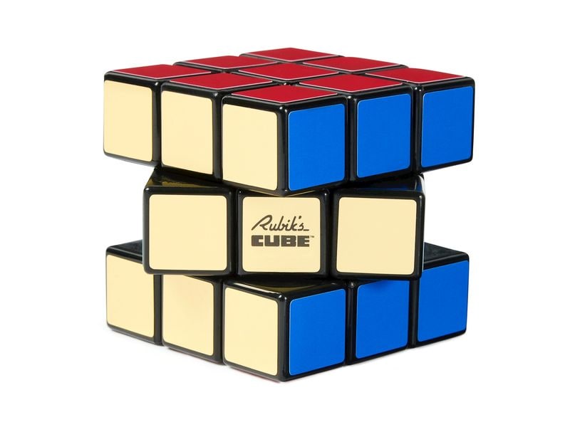 Spinmaster Knobelspiel Rubik's Retro Cube 3 x 3 Sonderausgabe des klassischen Zauberwürfels