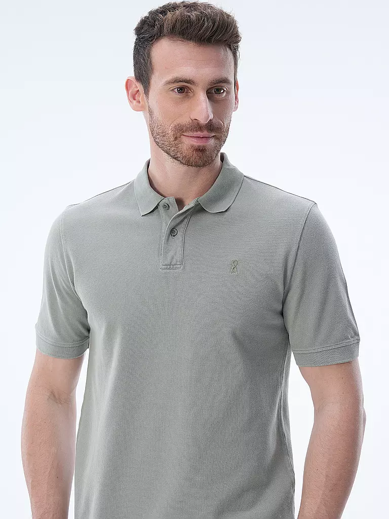 ARMEDANGELS Poloshirt FIBRAAS GMT DYE grau