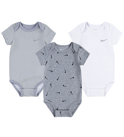 Nike Bodys k/æ - 3er-Pack - DK Grey Heather