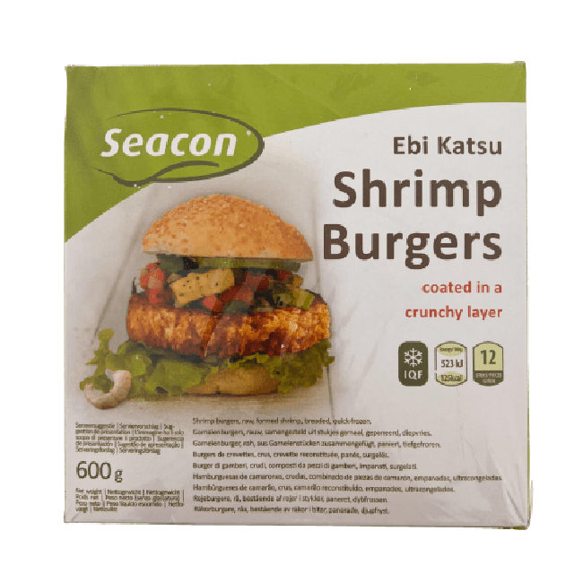 Season Bevroren Ebi Katsu Garnalenburger 600g