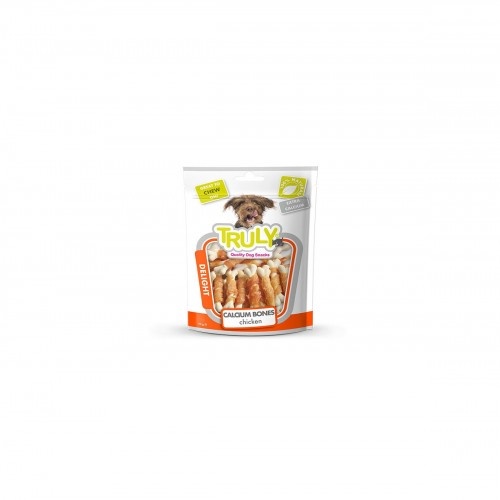 Tiras de osso de frango com cálcio para cães