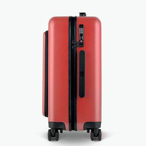 Valise rigide 4 roues LHR Pochette MAD orange