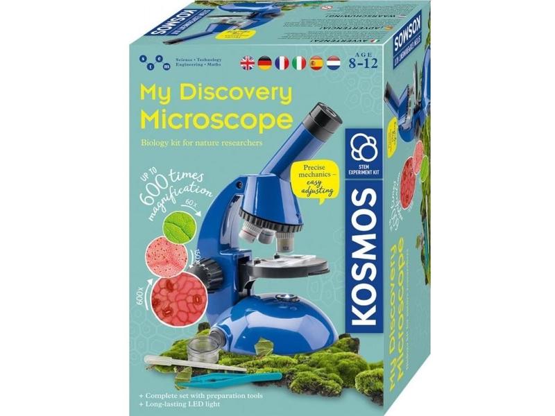 Kosmos Mikroskop My Discovery Microscope Das Starter-Set für Natur-Forscher