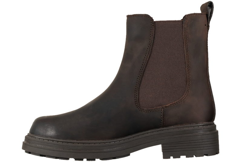 CLARKS ORINOCO3 TOP ANKELSTØVLE I BRUNT OLIERET SKIND