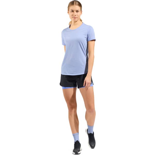 T-shirt running ODLO MC ACTIVE 365 LINENCOOL W BLUE HERON MELANGE