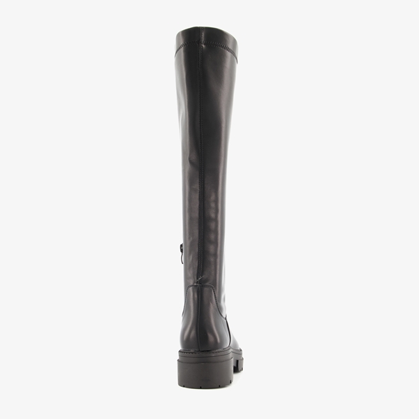 Blue Box hoge dames boots zwart