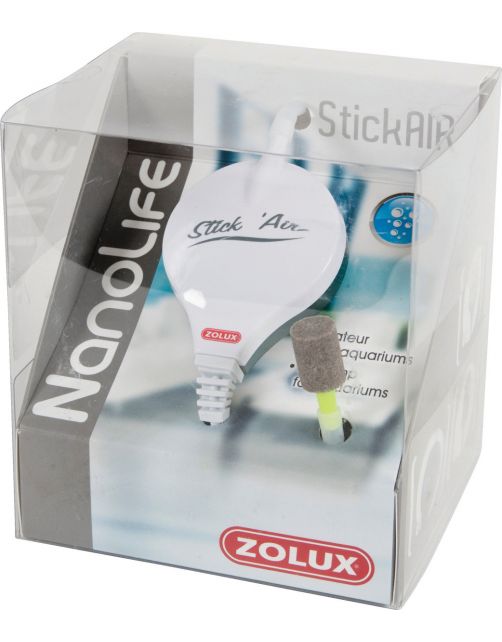Zolux Luchtpomp Stick Air - Beluchting - Wit per stuk