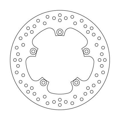 Disque de frein Rond Brembo fixe