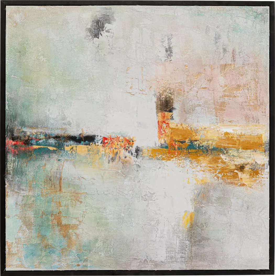 Wandbild 120 x 120 cm Dust Gold 54194