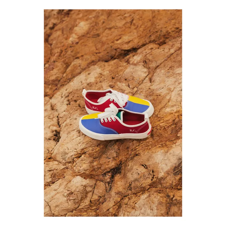 Bobo Choses Baskets à Lacets Bicolores | Bleu