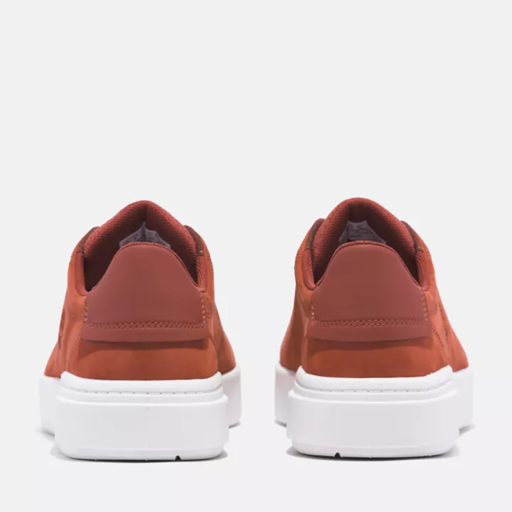 Basket basse Seneca Bay pour homme en rouge