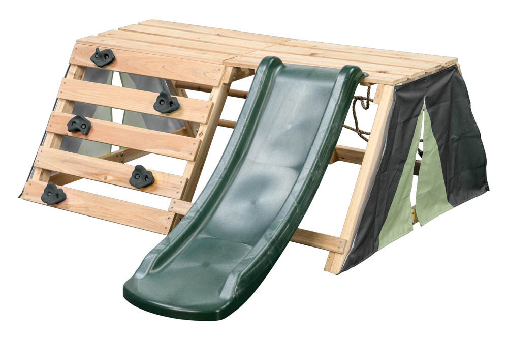Swing King Charlie - Speeltoestel - 17 Kilogram - Groen - Hout