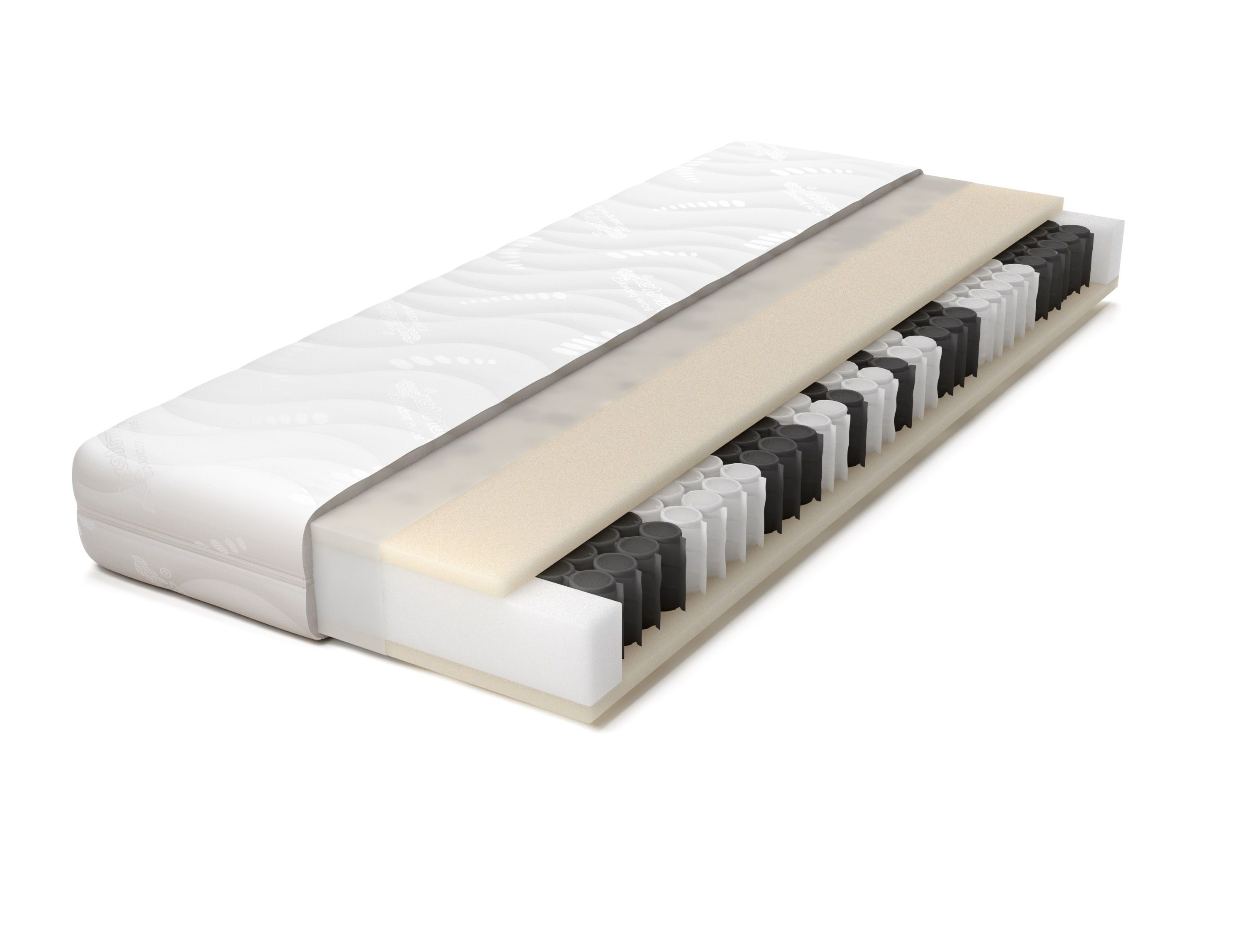 Taschenfederkernmatratze SCHLARAFFIA VENTO X5 80 x 200 H2