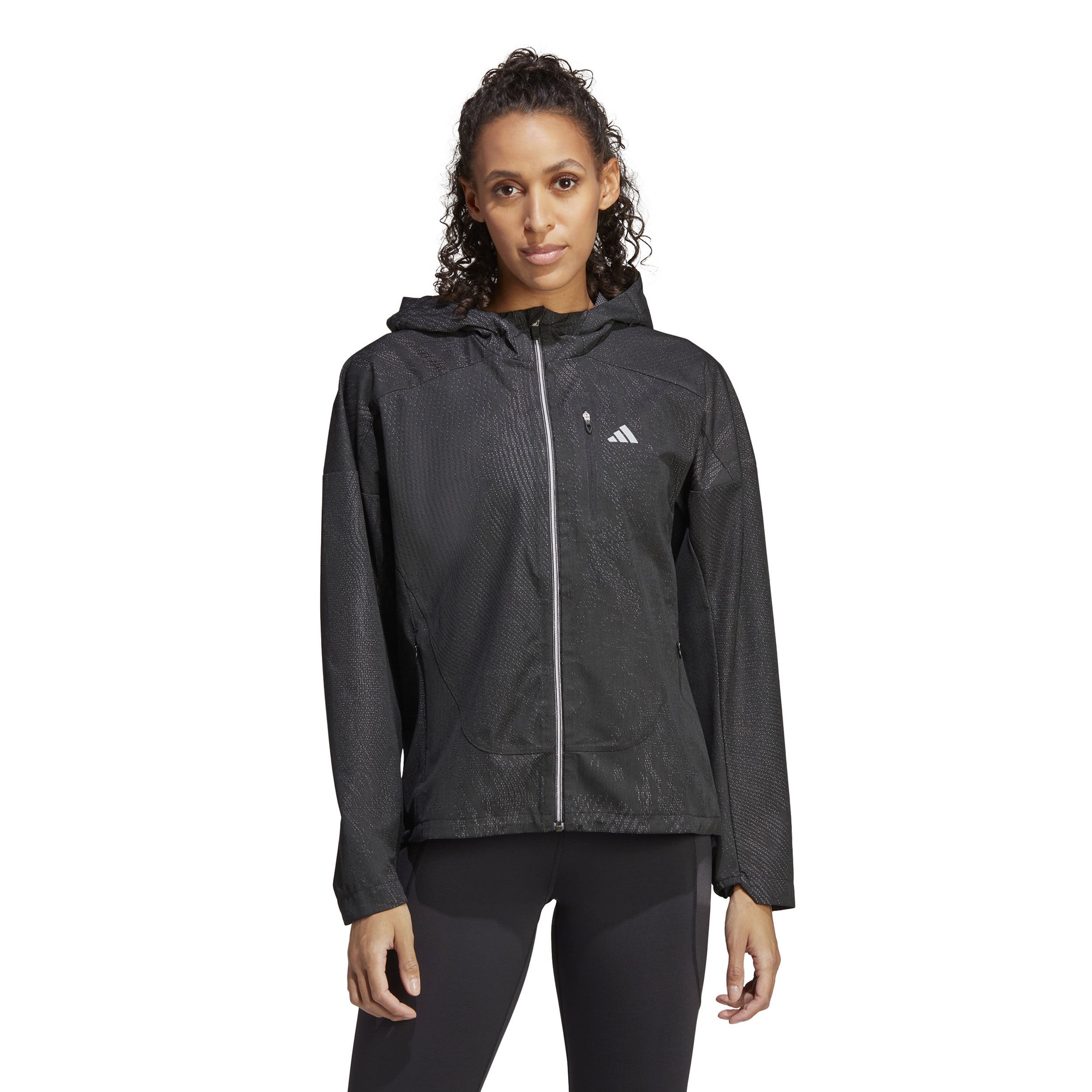 adidas Adizero Veste Running Femmes - Noir