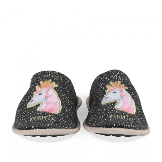 Chaussons NOIR EMOJI