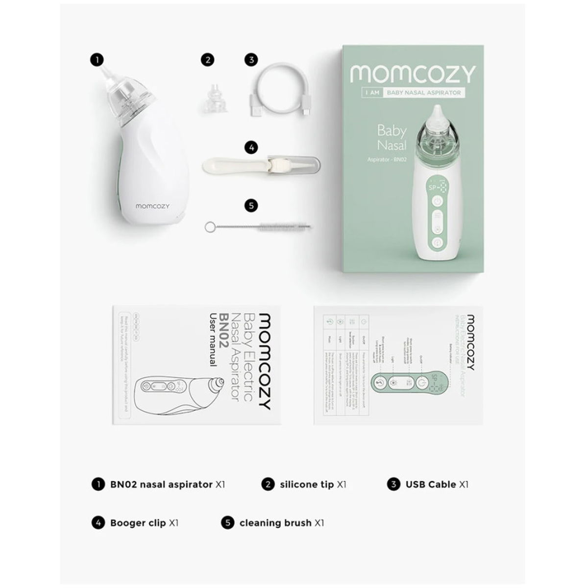 MomcozyMomcozy   Baby Nasensauger