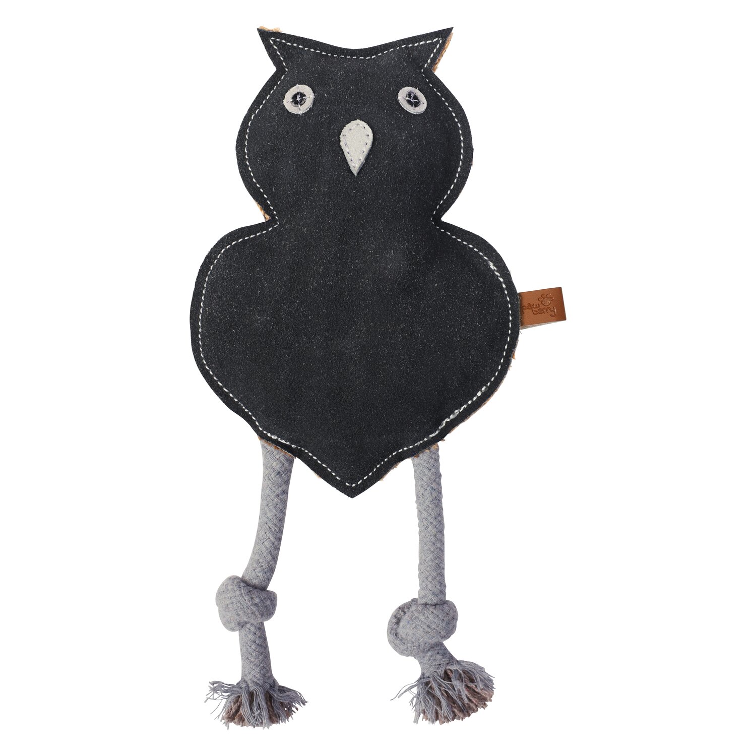pawberry Lederspielzeug Baku  - owl