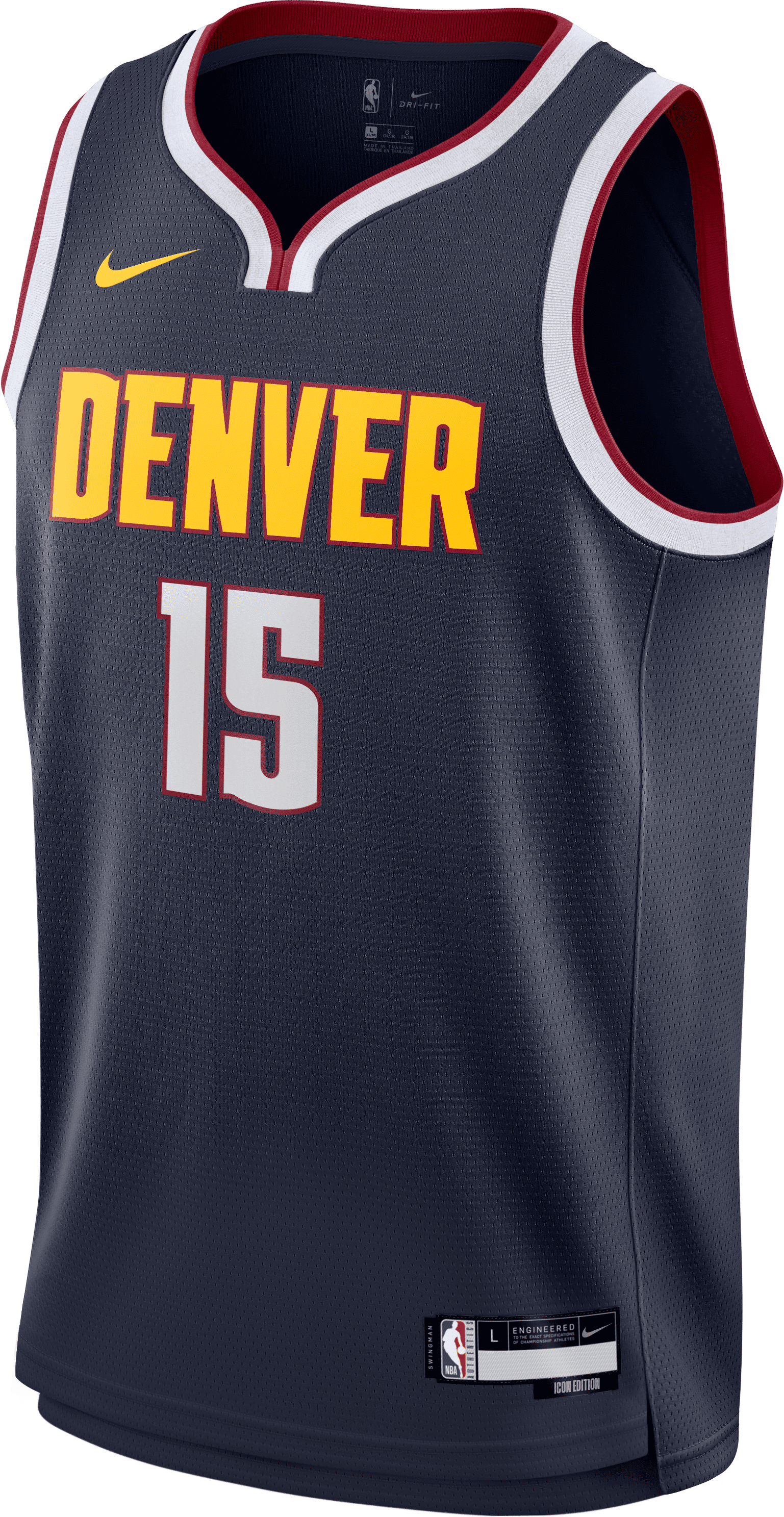 Nike NBA Denver Nuggets Jokic Nikola Trikot Kids Blau