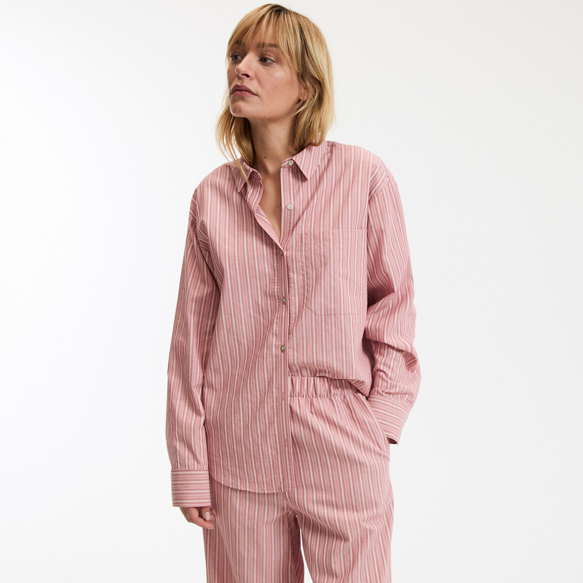 COLEÇÕES LA REDOUTE<br>Pijama Gestreepte em popeline