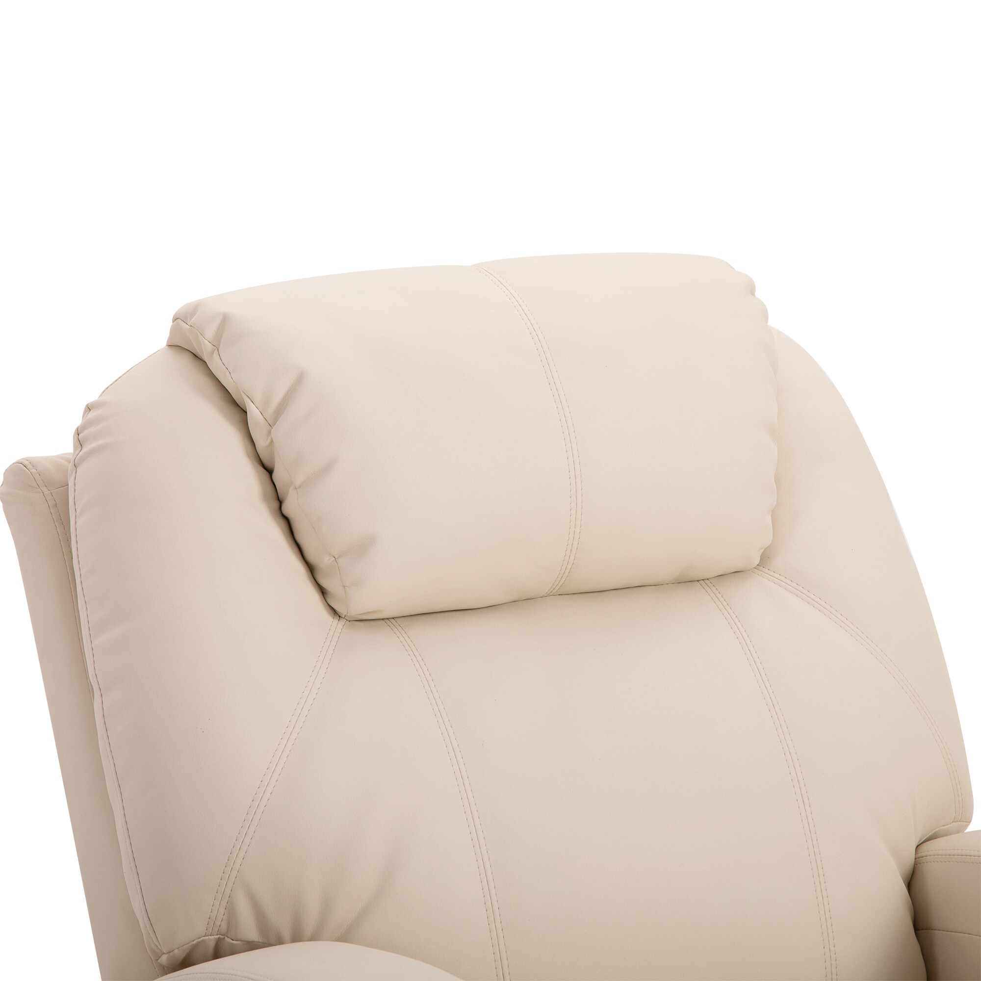 HOMCOM Massagesessel mit Liegefunktion 82B x 97T x 110H cm